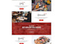 develop a restaurant website with online table reservation and delivery booking